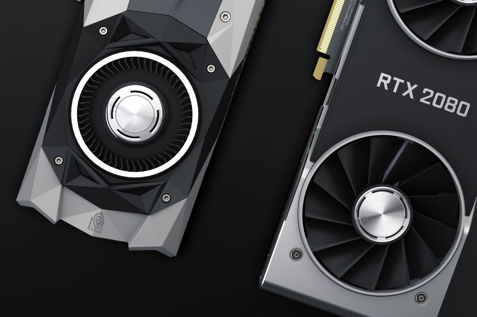 NVIDIA GPU accelerator board with HBM memory modules in...